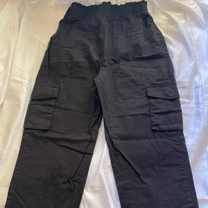 back cargo pants, size small